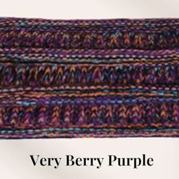 Multicolor Knit Headband - Picture 5 of 9